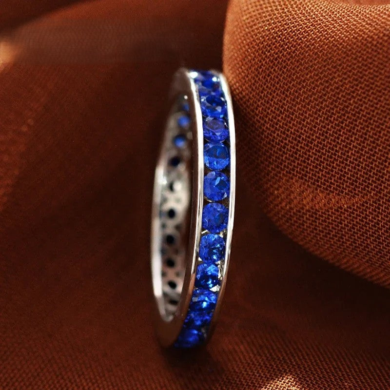Sapphire High Carbon Diamond