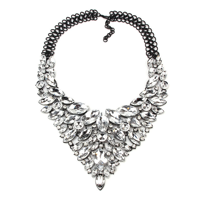Alloy Rhinestone Chain