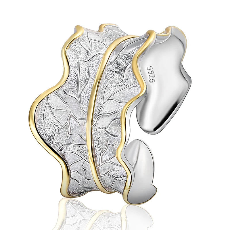 Peony Leaf Ring