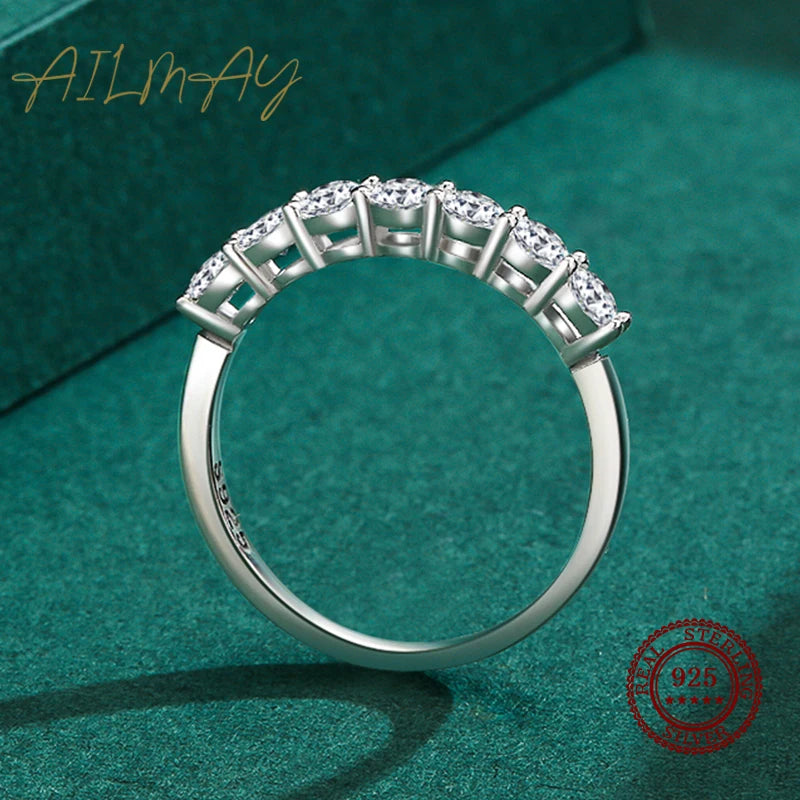 Stackable Round Dazzling Cubic Zirconia Ring