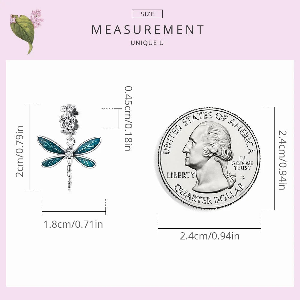 Whispering Wings – Sterling Silver Dragonfly Pendant