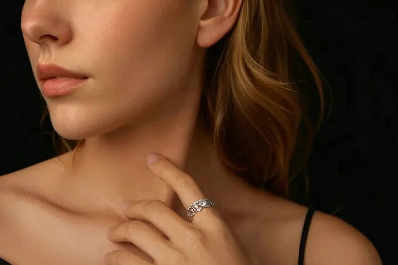 Infinite Grace – Wide Eternity Ring