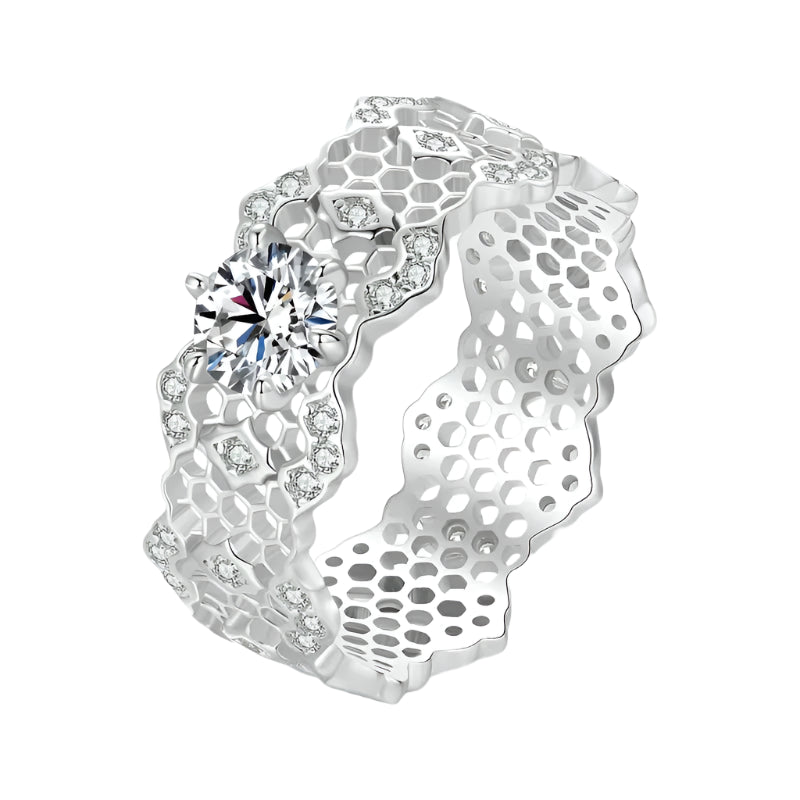 Infinite Grace – Wide Eternity Ring