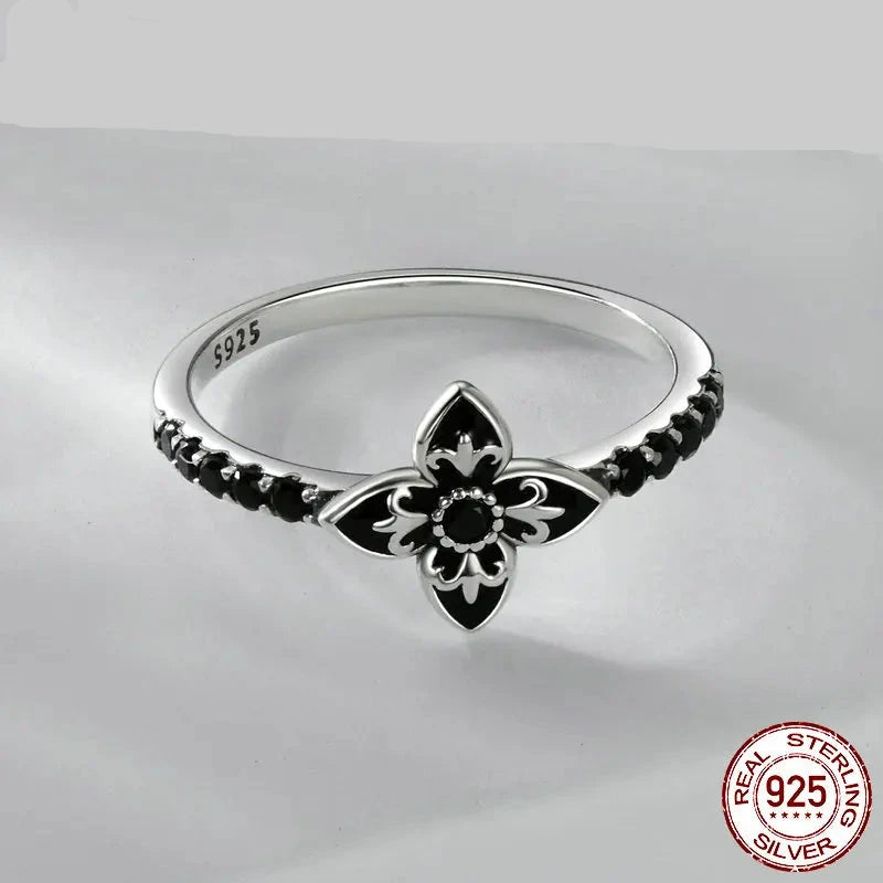 Nightfall Flower Ring