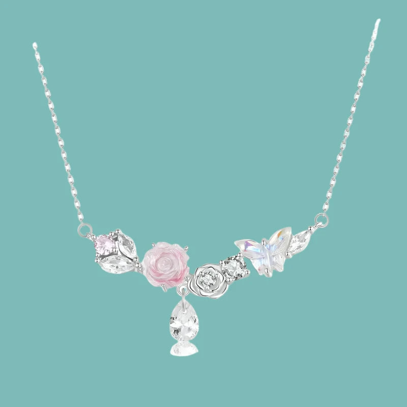 Everbloom Pendant – Sterling Silver Romance