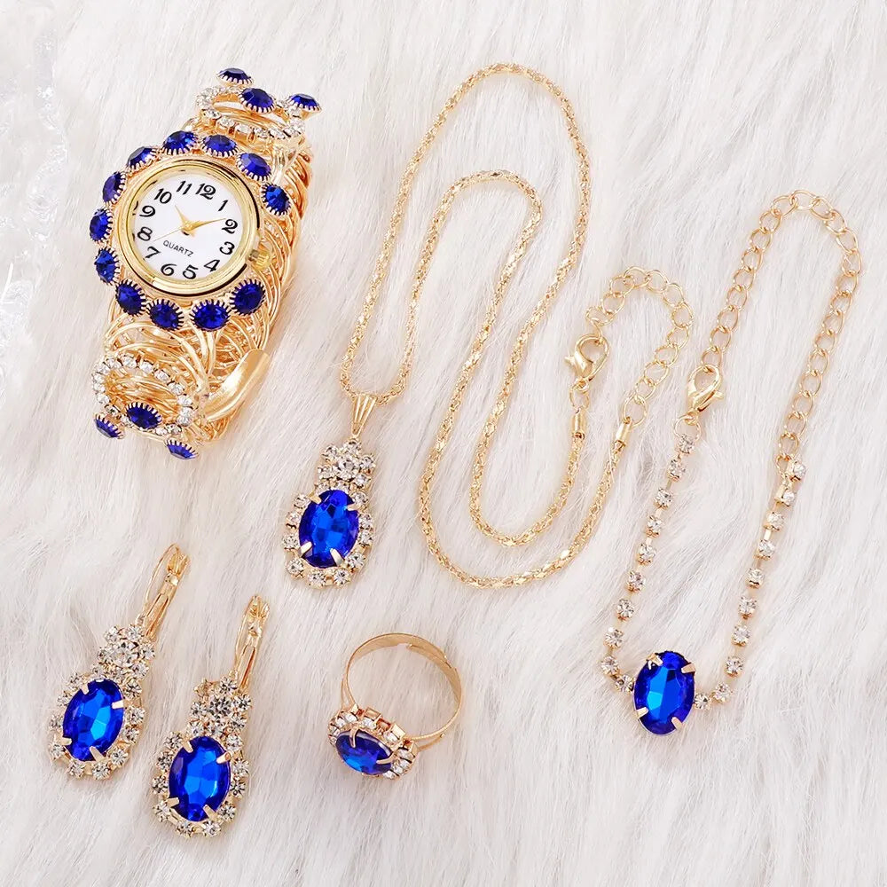 Bracelet Quartz Watch Set