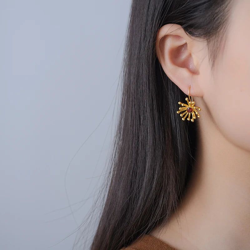 Bright Fireworks Dangle Earrings