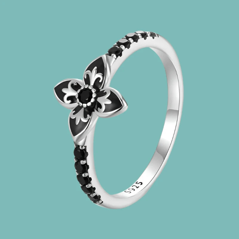 Nightfall Flower Ring