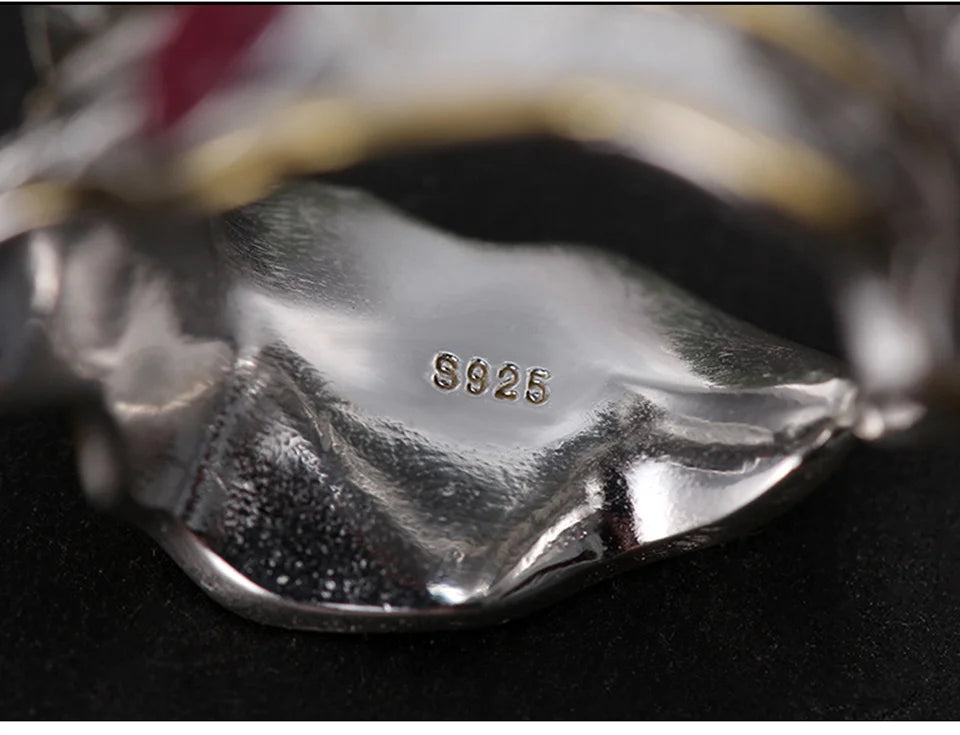 Peony Leaf Ring