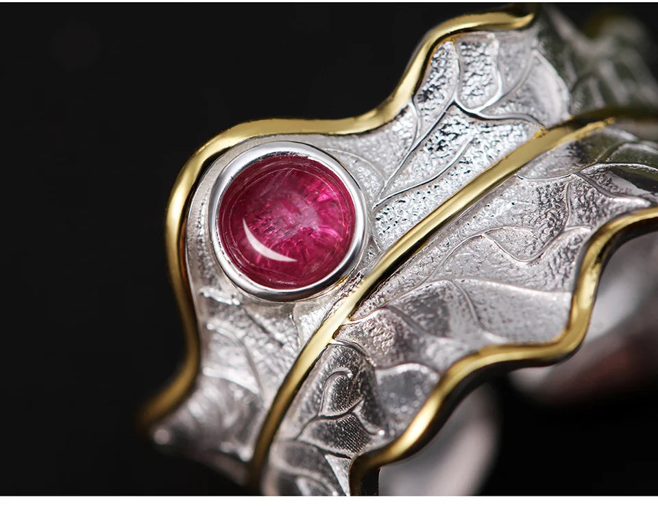 Peony Leaf Ring