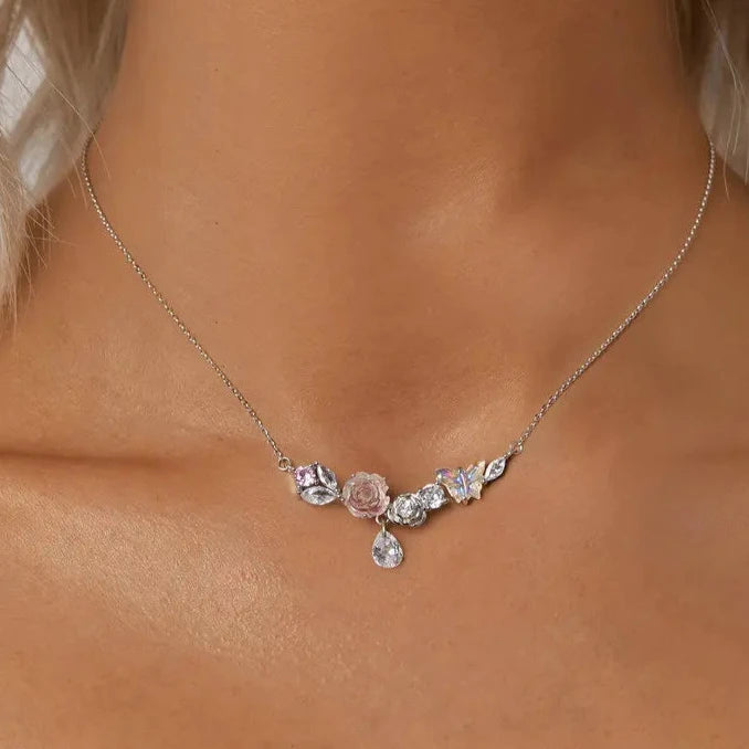 Everbloom Pendant – Sterling Silver Romance