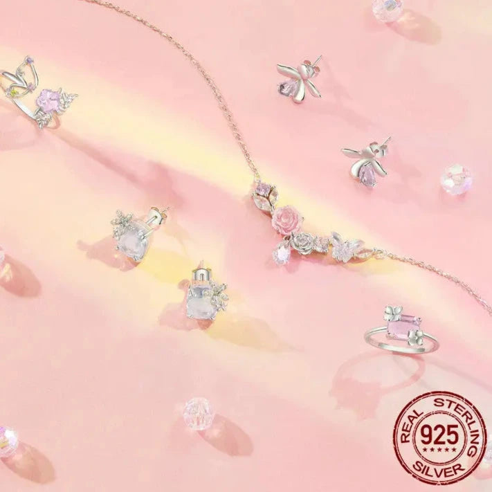 Everbloom Pendant – Sterling Silver Romance