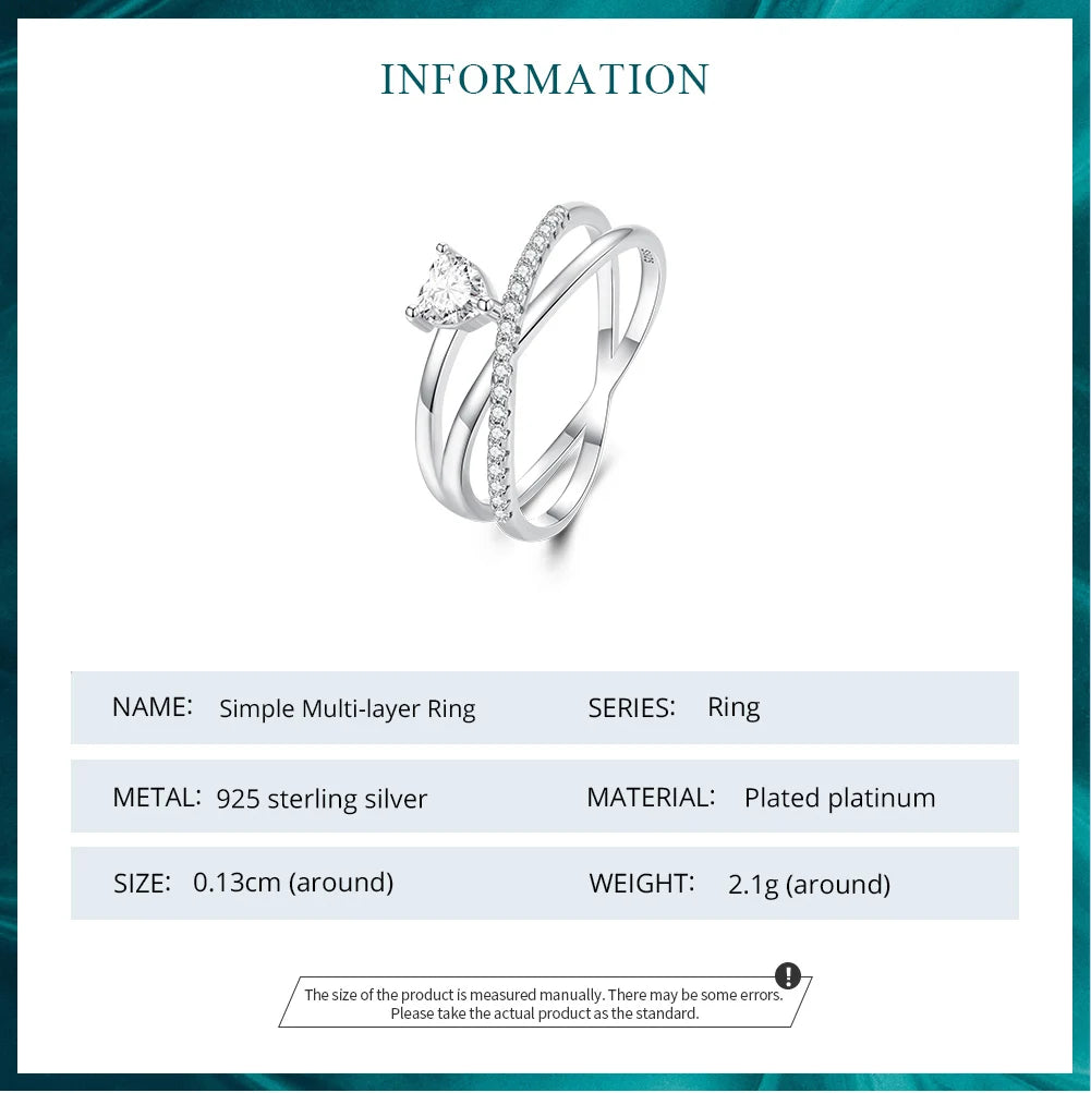 Moonlit Layers ring