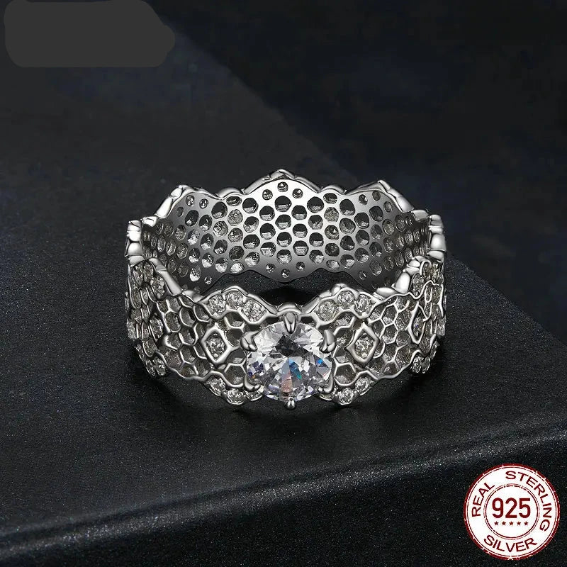 Infinite Grace – Wide Eternity Ring