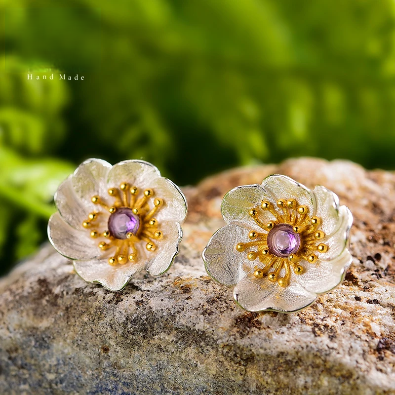 Flower Stud Earrings