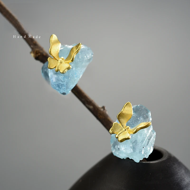 Butterfly Stud Earrings