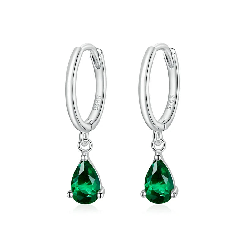 Water Drop Earrings  925 Sterling Silver