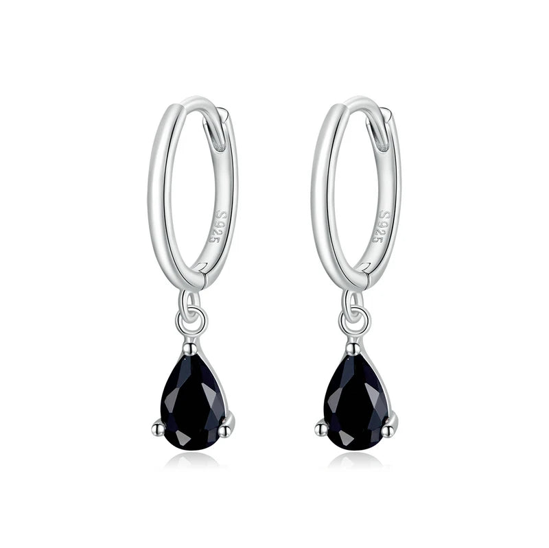 Water Drop Earrings  925 Sterling Silver