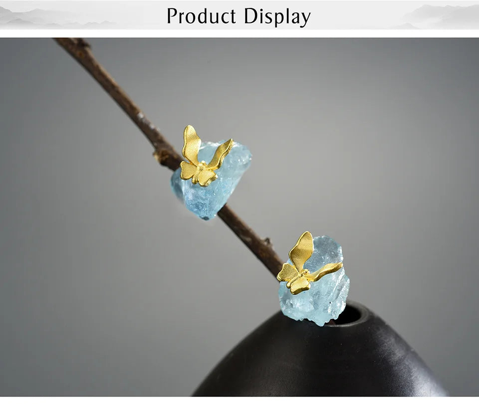Butterfly Stud Earrings