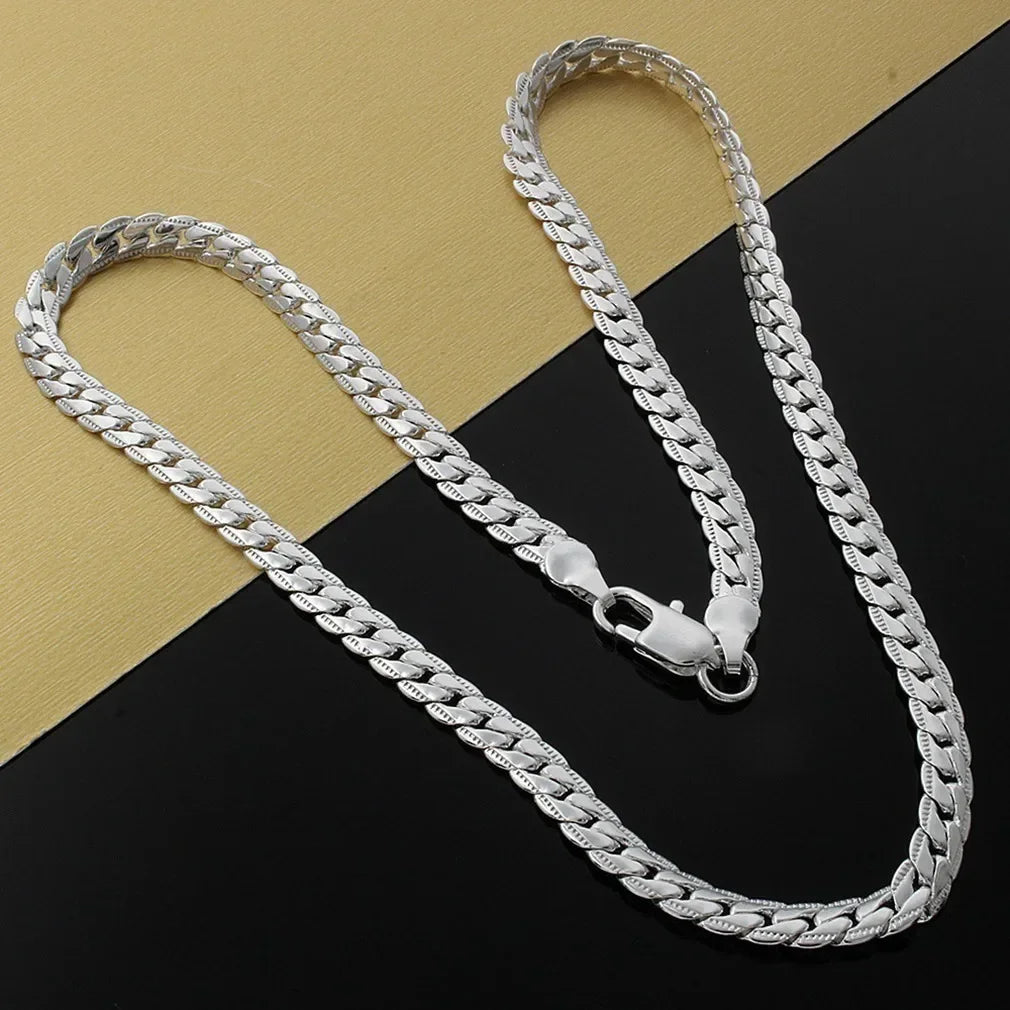 925 Sterling Silver chain Necklace