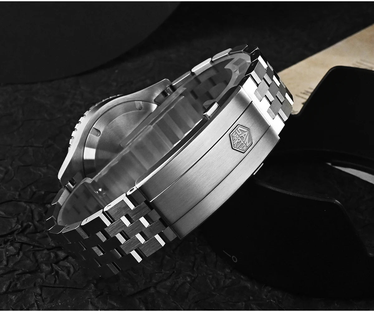 San Martin SN0012 -Toolwatch 1200HV -ST2130 Full Lume -Dial 200M