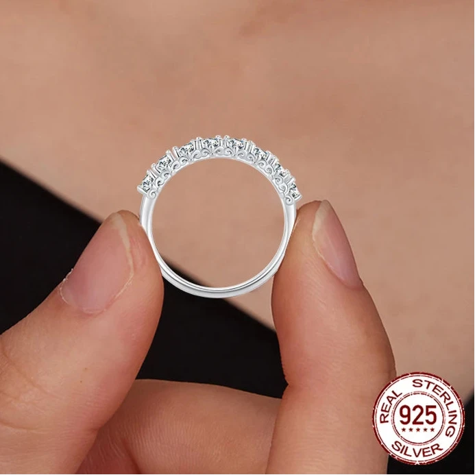 925 Sterling Silver Eternity Ring