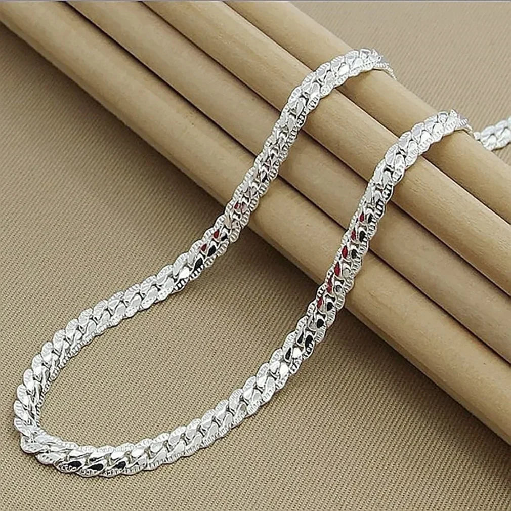 925 Sterling Silver chain Necklace