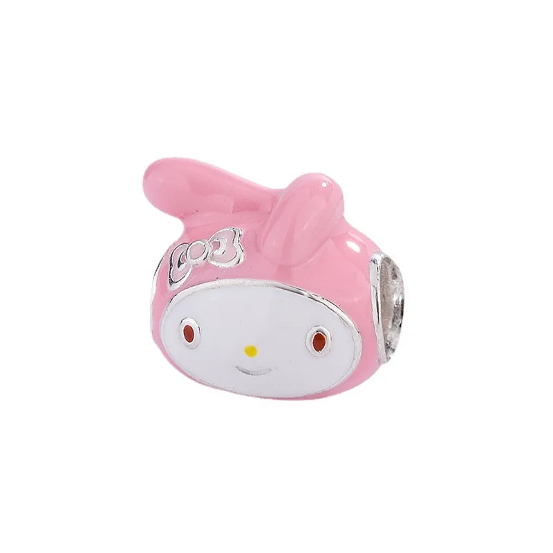 Mickey Disney Castle Donald Duck Daisy Duck Pendant Charms Beads