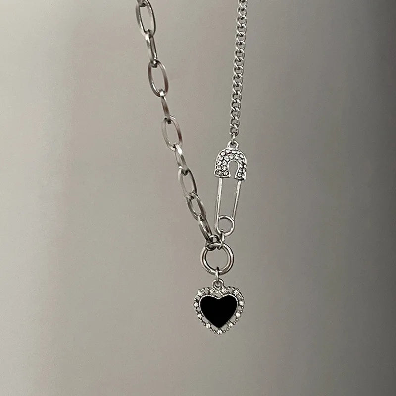 Colorful Moon Star Lightning Pendant Necklaces