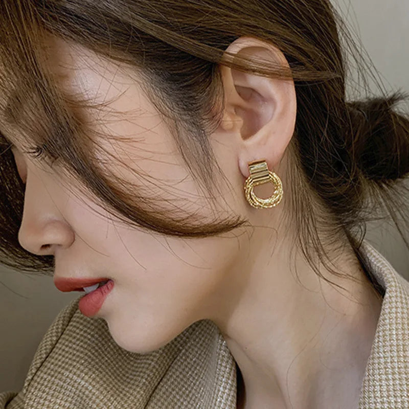 Gold Color Earring