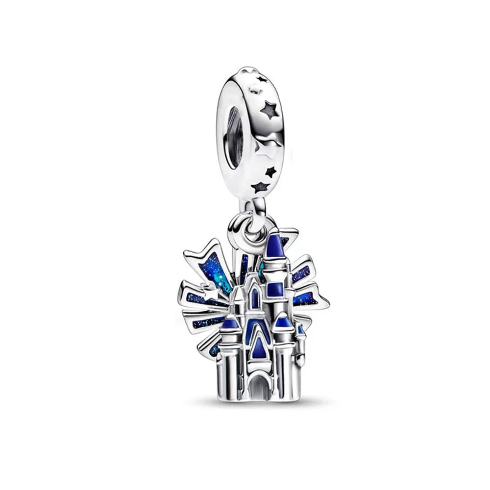 Mickey Disney Castle Donald Duck Daisy Duck Pendant Charms Beads
