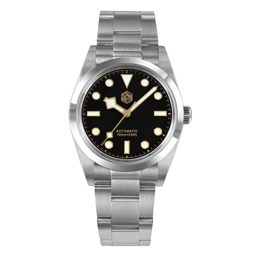 San Martin SN0021B 36mm Explore Automatic SW200 ST2130 10Bar Watch