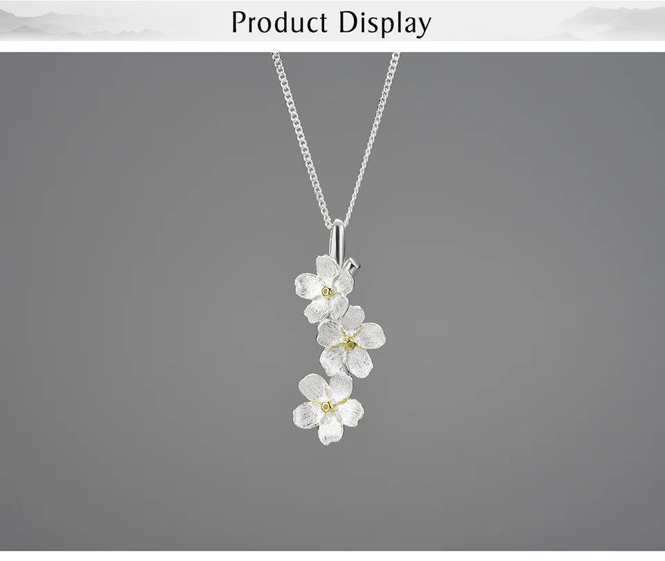 Flower Pendant Fashion Jewelry Chains and Necklace