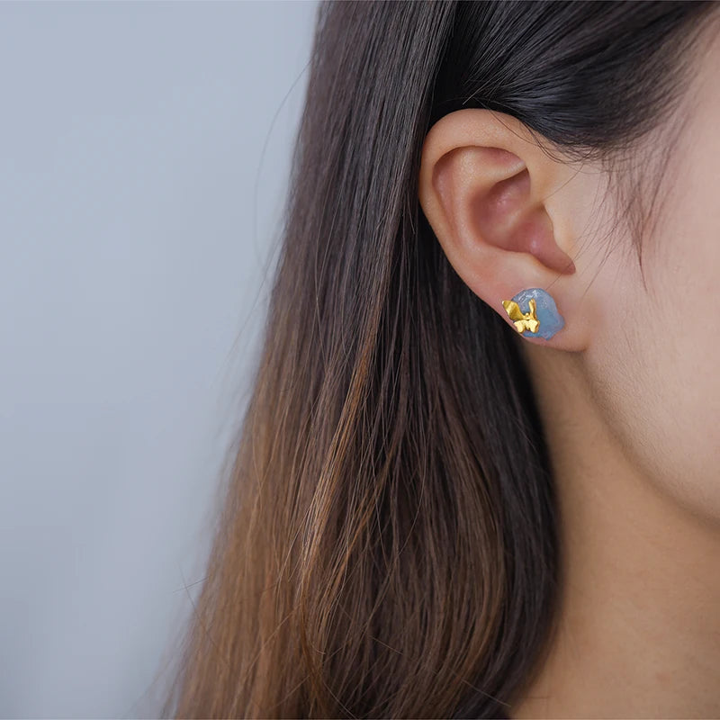 Butterfly Stud Earrings