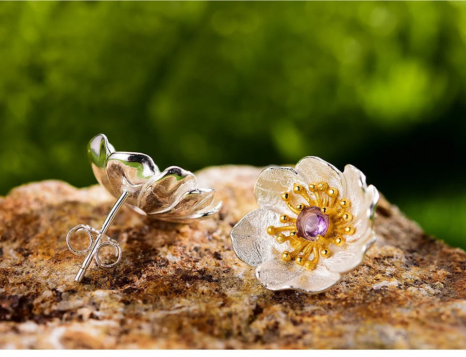 Flower Stud Earrings