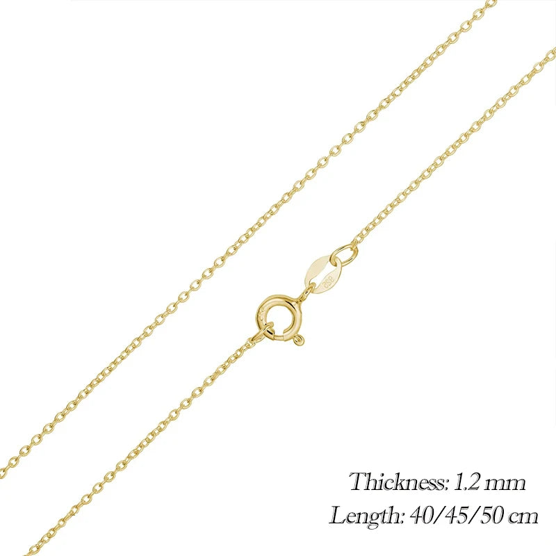 Sterling Silver S925 Chains – Multiple Designs, High Shine & Premium Quality