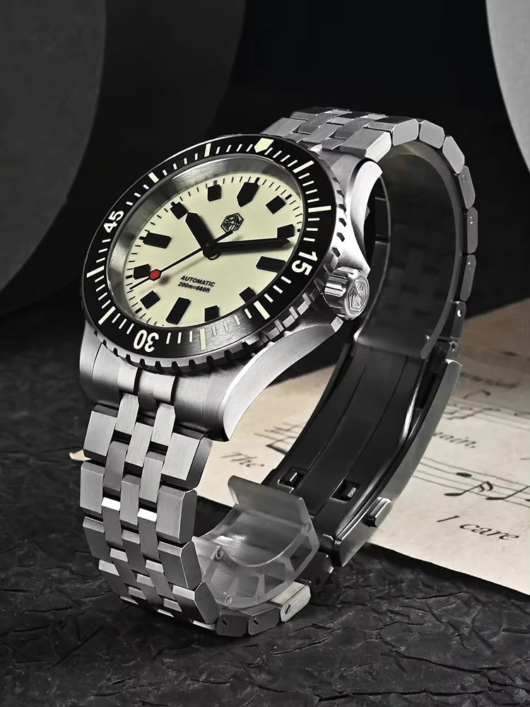 San Martin SN0012 Automatic Men's Watch – 1200HV Hardening Coating