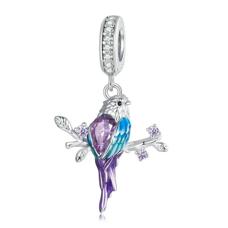Bi Color Sea Turtle Charms Toucan Pendant