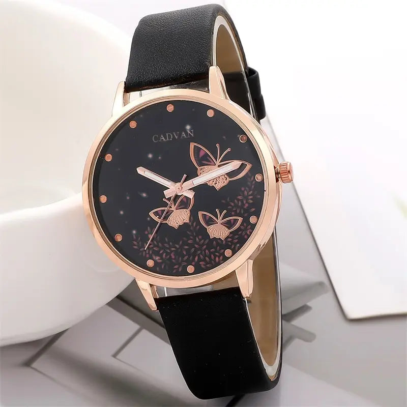 6pcs Set Womens Watches