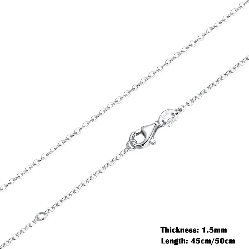 Sterling Silver S925 Chains – Multiple Designs, High Shine & Premium Quality