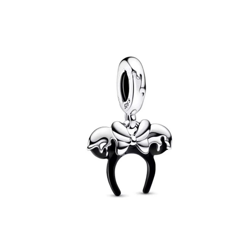 Mickey Disney Castle Donald Duck Daisy Duck Pendant Charms Beads