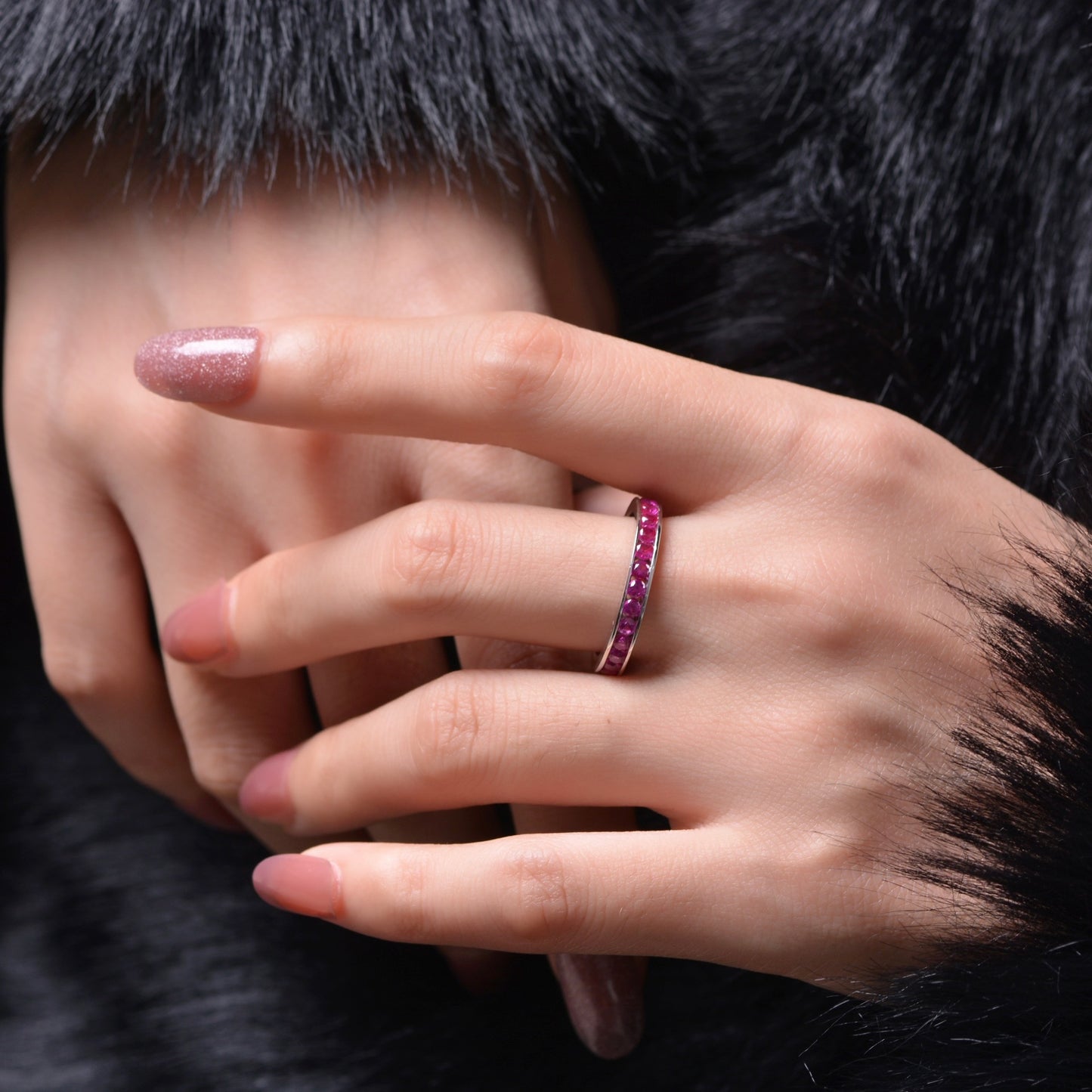 Sapphire High Carbon Diamond