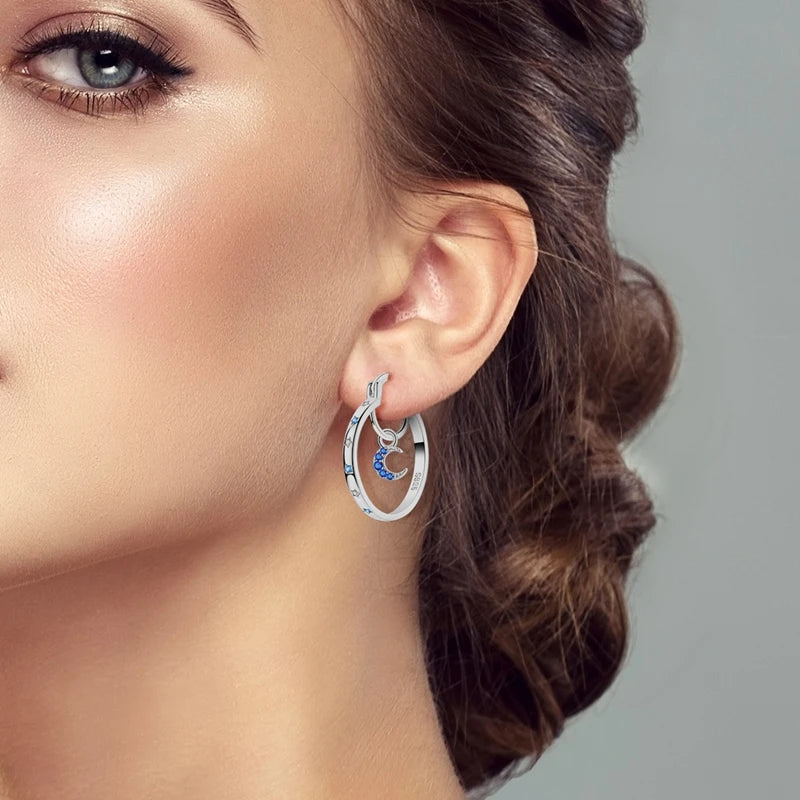 Sun Moon Earrings